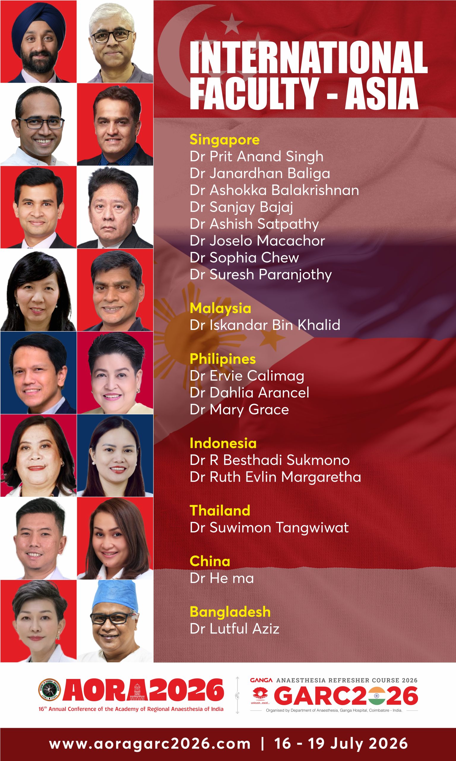 INTERNATIONAL FACULTY ASIA