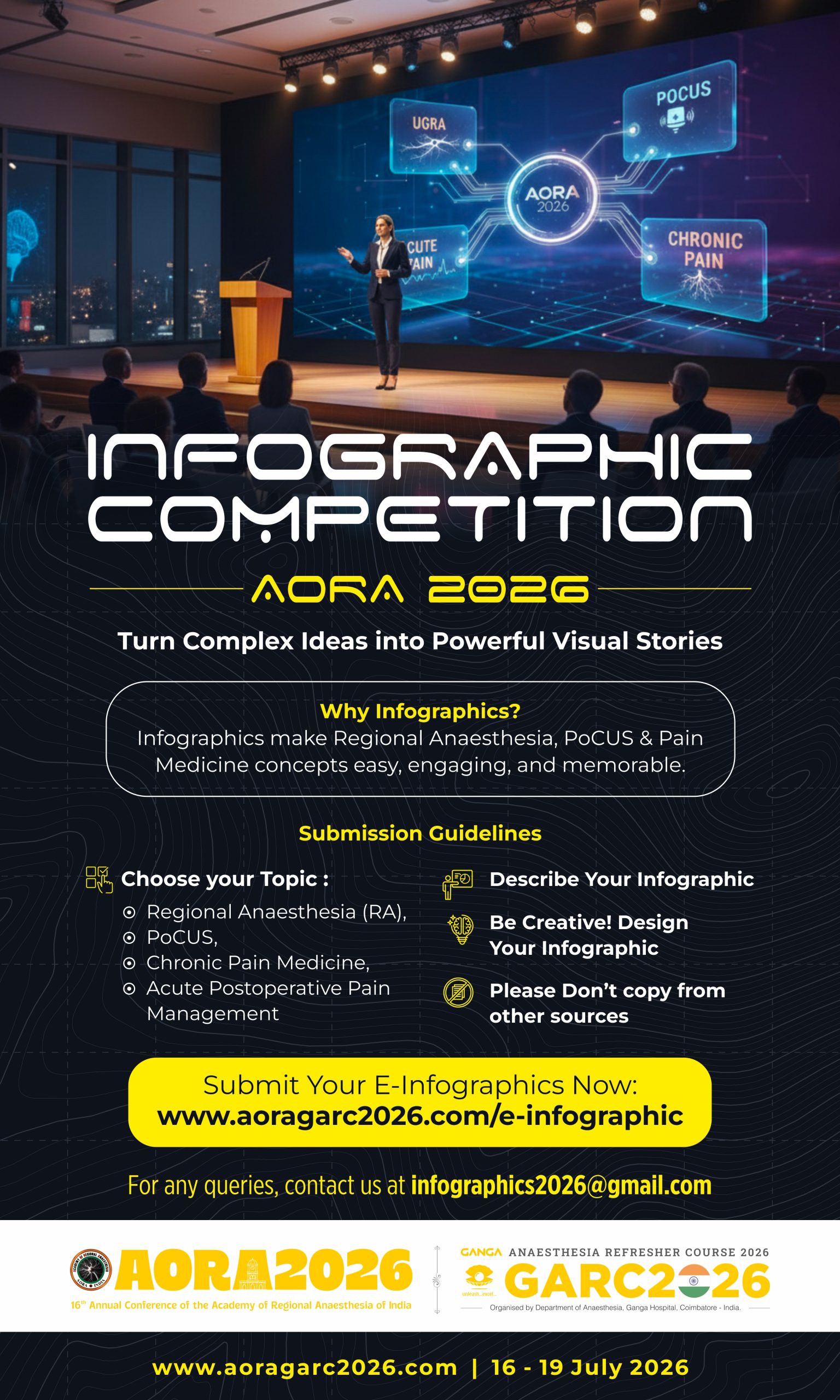 INFOGRAPHIC CONTEST POSTER